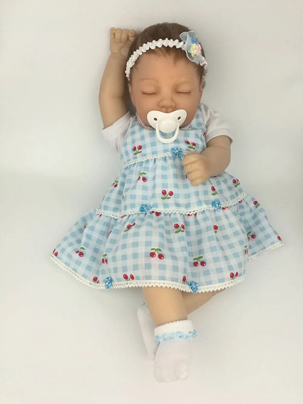 only pacifier Avani кукла 'Eve' Реалистичного Куклы Мягкие виниловый ребенок жив куклы Reborn Новорожденный ребенок Куклы для детей - Цвет: only pacifier