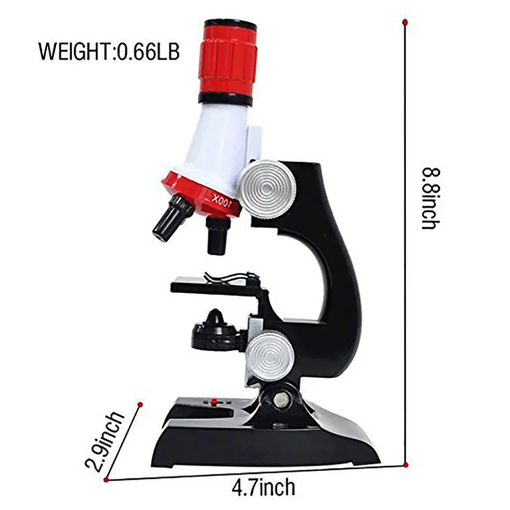 

Children'S Microscope 1200 Times Set Scientific Experiment Teaching Aids Science Toys Children'S Biology Teaching Microscope