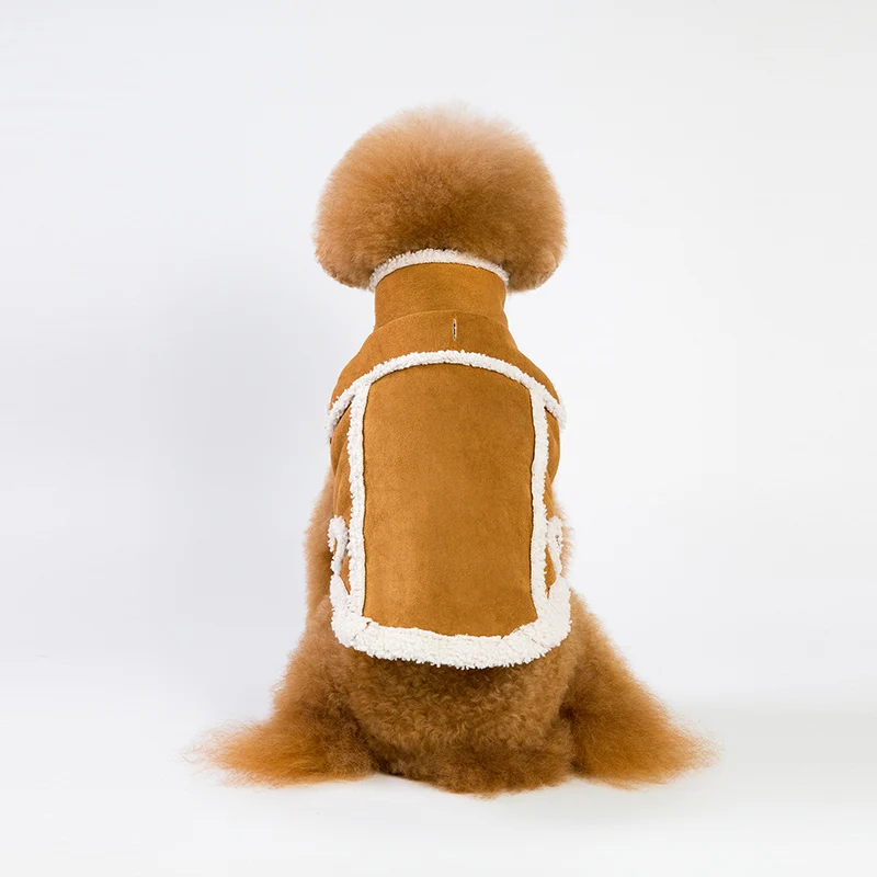 BDTHOOO 100% хлопковая одежда для собак английская замшевая куртка Одежда |