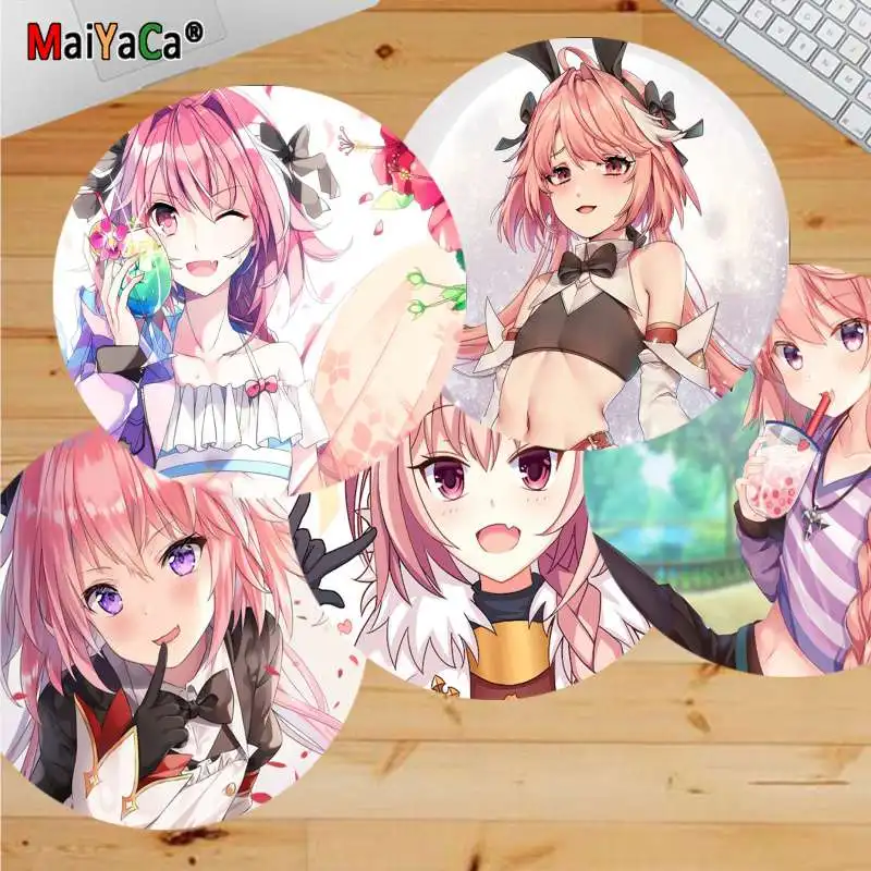 

Maiyaca Fate Grand Order Astolfo аниме милая девушка геймерская скоростная мышь розничная продажа маленький резиновый коврик для мыши Противоскользящий ...