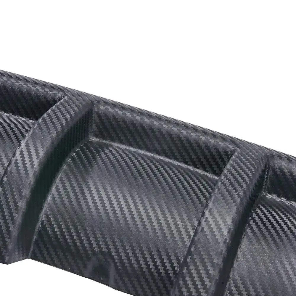 Автомобильный диффузор губа на задний бампер акулий плавник комплект