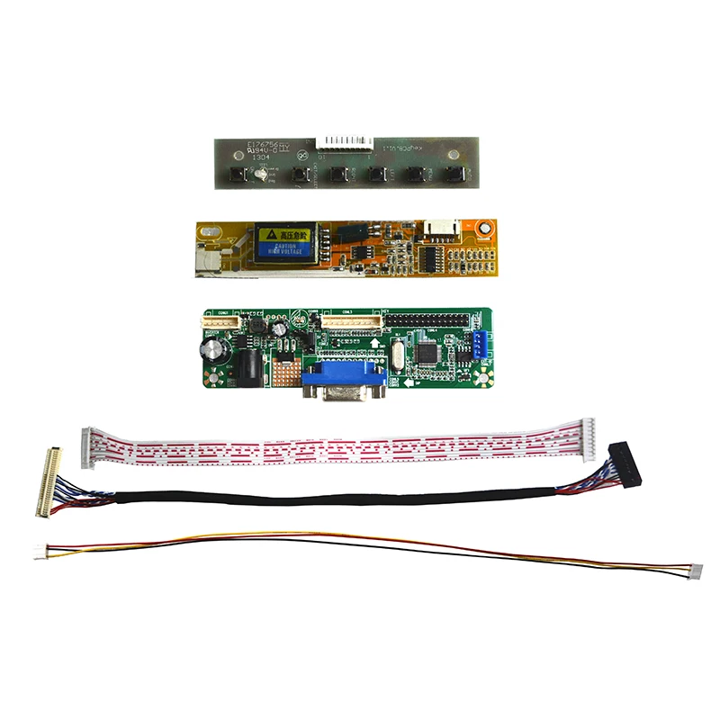 Бесплатная доставка комплект платы контроллера V.M70A VGA LCD LVDS для экрана 17 дюймов