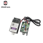 12 В 500 МВт нм сине-фиолетовый лазерный модуль гравировки, с TTL-управлением лазерной трубкой диодный Фокус регулируемый + очки