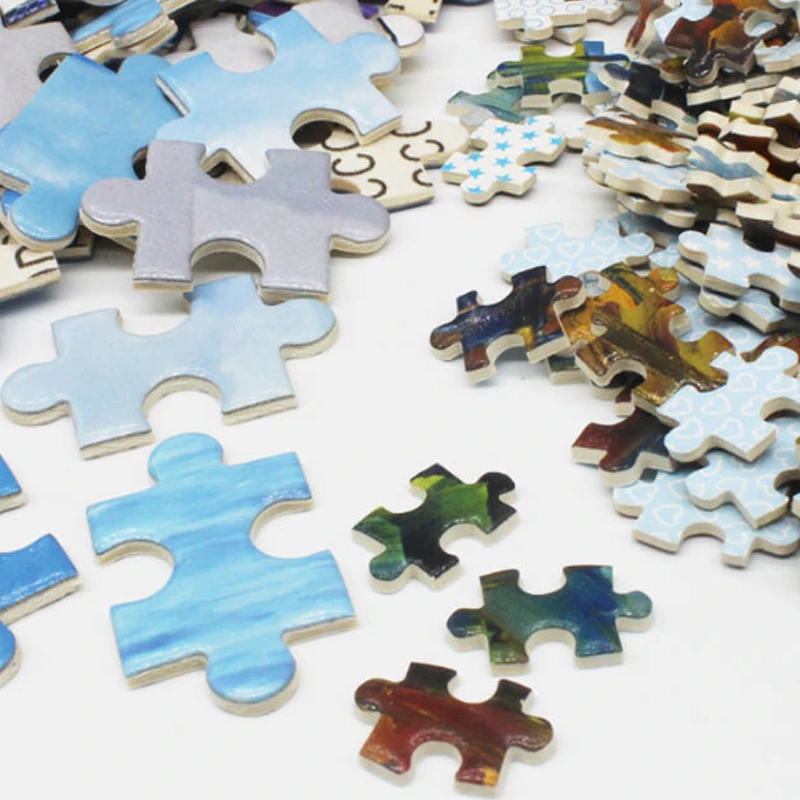 Пазлы для картин 1000 штук деревянные головоломки сборки игрушки взрослых Детские