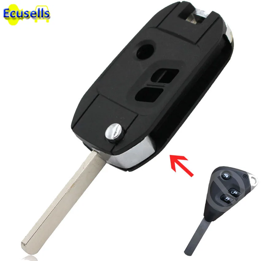 5 шт./лот модифицированный раскладной чехол для ключей с дистанционным