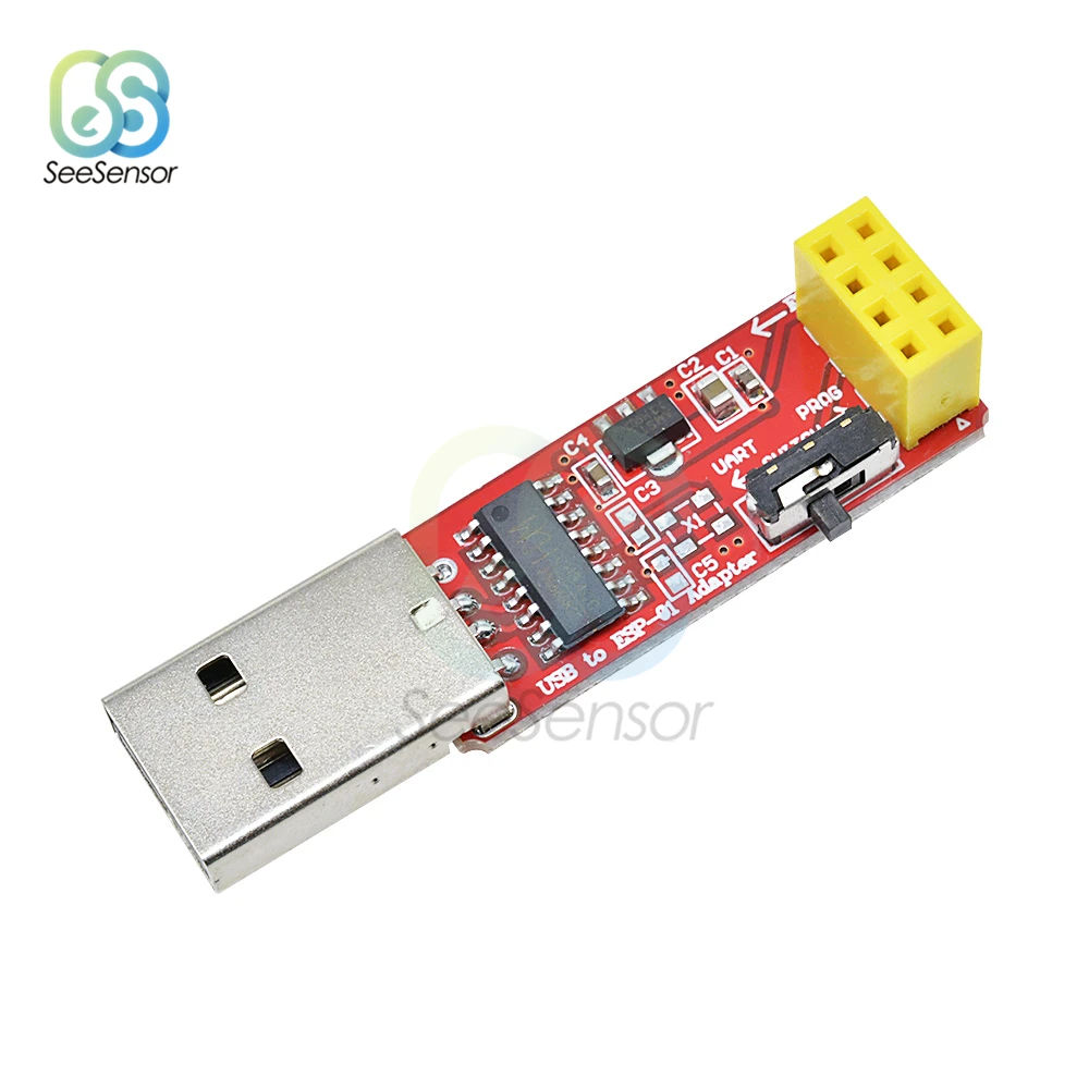 3 В CH340 USB к ESP8266 серийная фотография фотосессия ESP01 ESP01S беспроводной модуль