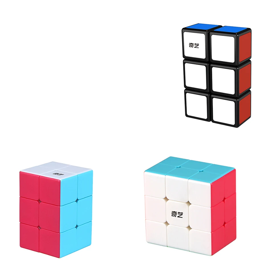 

QiYi MoFangGe 123 133 223 233 Magic Cube professional 1x2x3 2x2x3 2x3x3 magico Puzzle cubo Kids Educational Funny toys