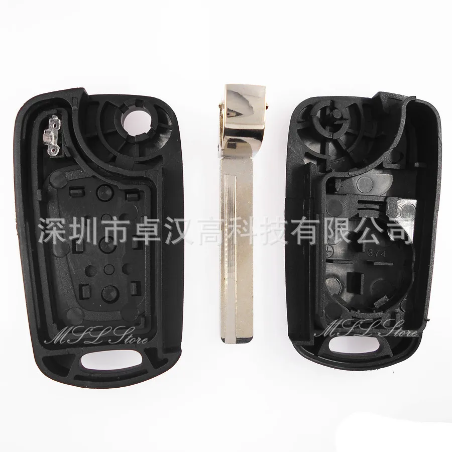 Новый 3 кнопочный Сменный Чехол для автомобильного ключа вместо оригинального