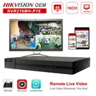 Hikvision OEM NVR Anpviz 4K 8MP 16CH H.265 + сетевой видеорегистратор 16 POE Hik-Connect сетевое управление до 6 ТБ 2 SATA