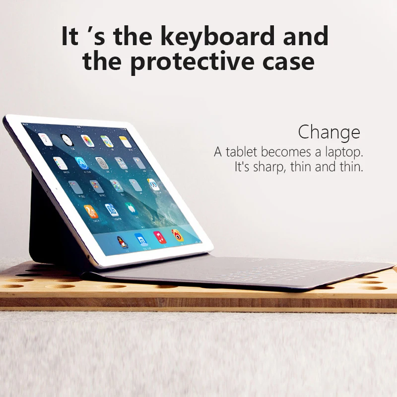 Утхай E025 для iPad AIR/AIR2/чехол 9 7 планшеты Bluetooth клавиатура 3 в 1 тонкий Портативный