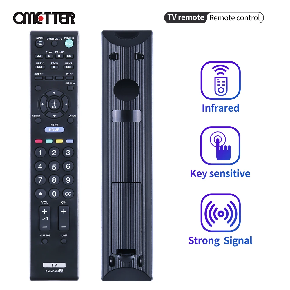 

RM-YD065 Remote Control for sony TV KDL-22BX320 KDL-32BX320 KDL-32BX321 KDL-32EX340 KDL-32BX420 KDL-32BX421 KDL-40BX420