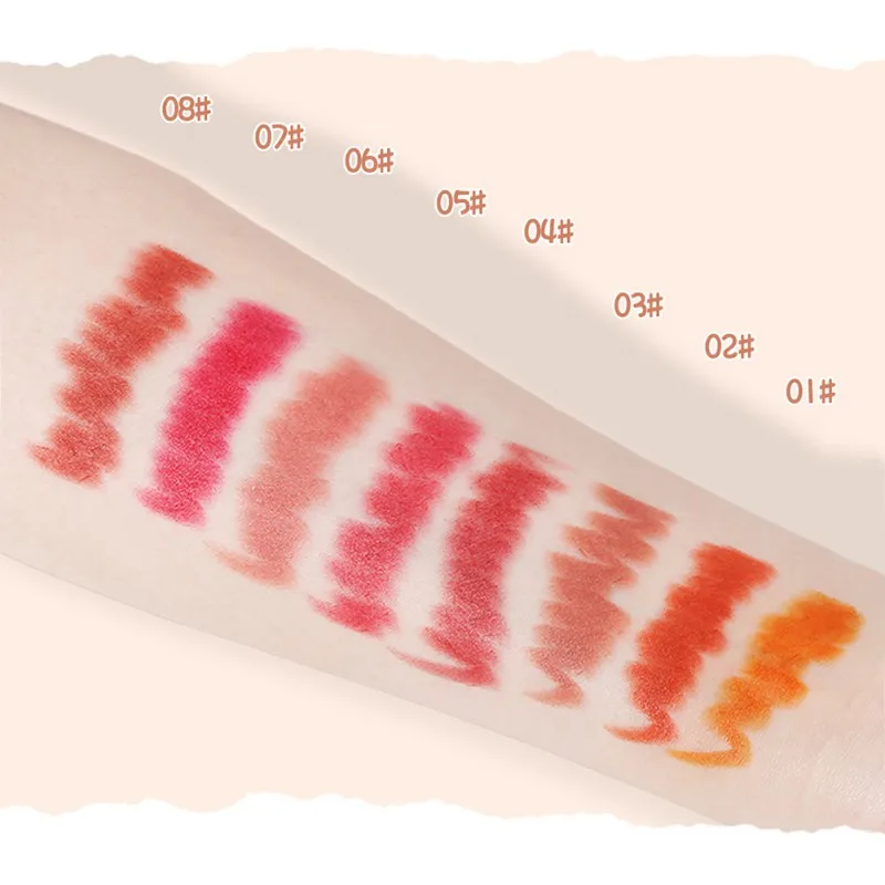 

Candy Lipgloss Matte Liquid Lipstick Natural Moisturizer Waterproof Velvet Sexy Lip Gloss Long Lasting Lip Glaze Cosmetic