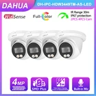 Dahua WizSense 4 шт. 2 шт. 4K полноцветная веб-камера, Внешняя камера с SD-картой, PoE, Точное обнаружение безопасности