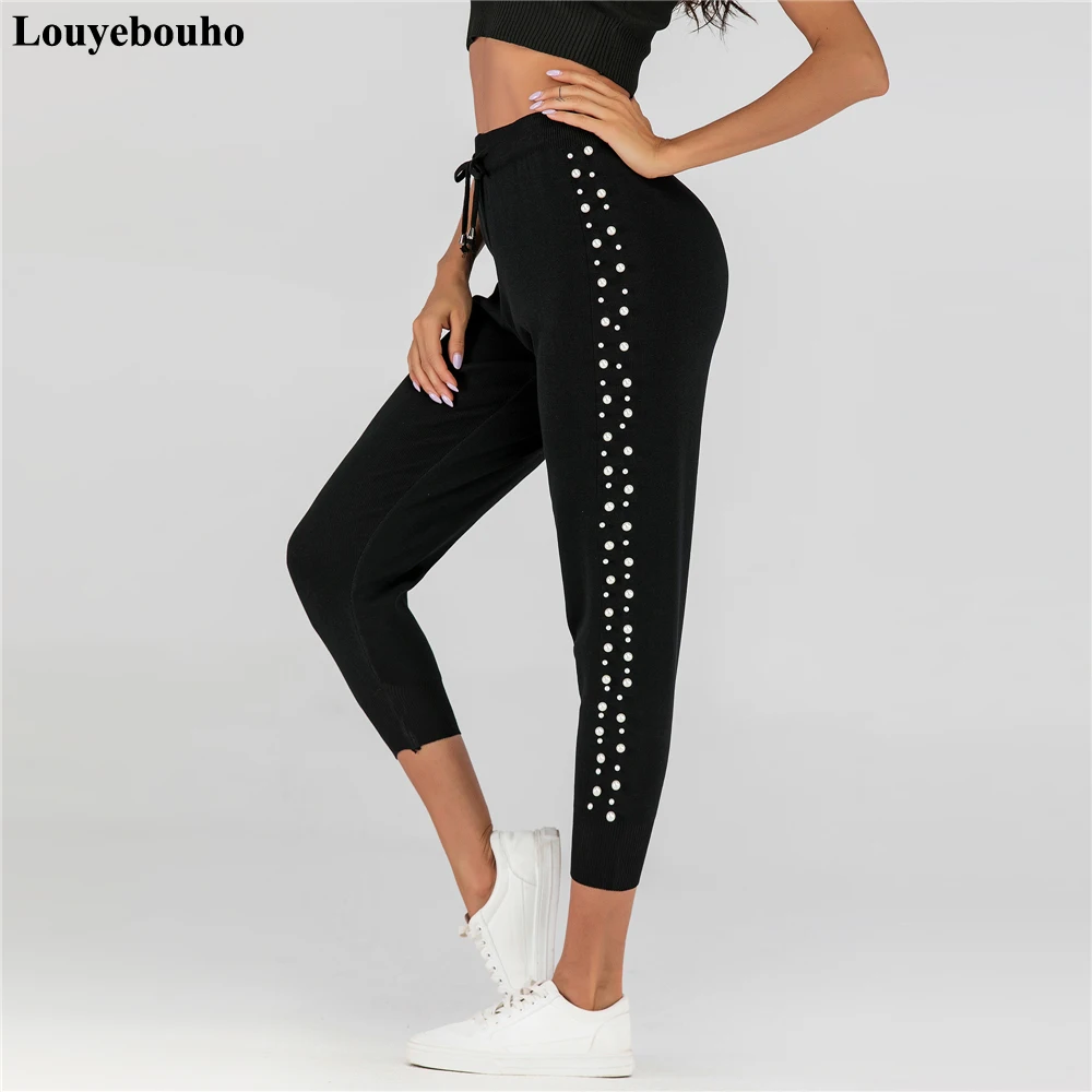 Женские эластичные леггинсы с высокой талией пуш-ап до щиколотки узкие брюки