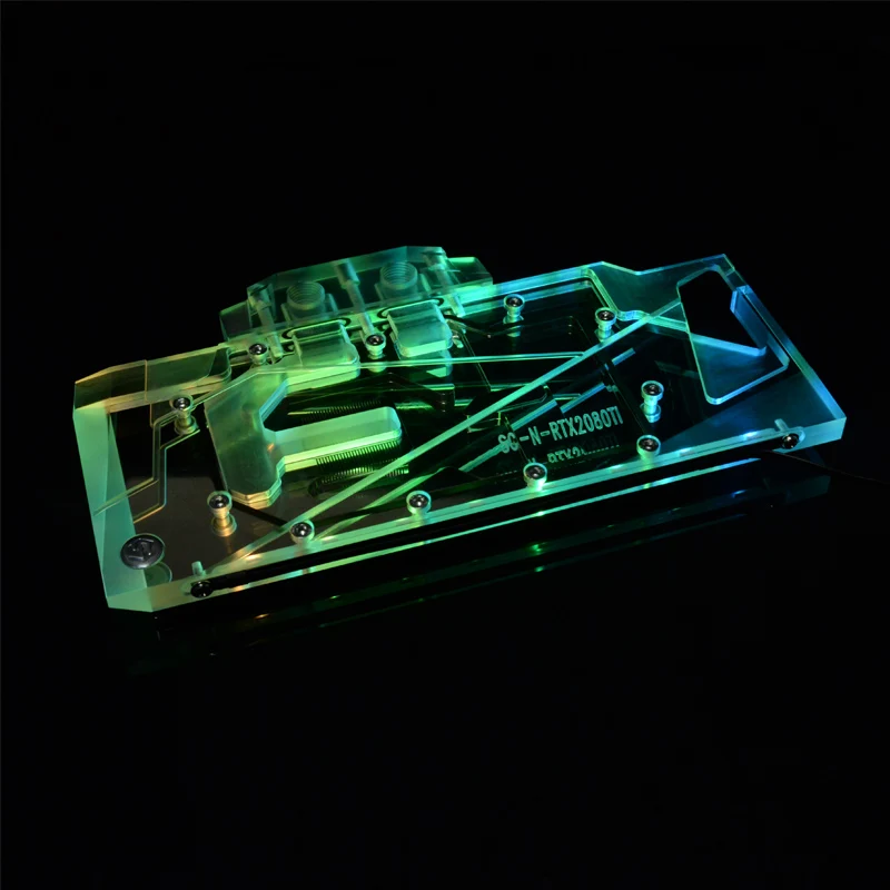 Видеокарта Syscooling GPU блок водяного охлаждения для RTX 2080TI WINDFORCE OC 11G | Компьютеры и