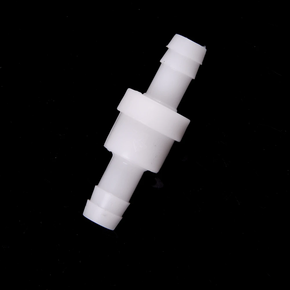 

1PCS 12mm Plastic One Way Inline Check Valve Fuel Gas Liquid Water