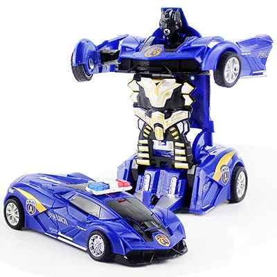 23 Новое поступление, игрушечный автомобиль с одной клавишей, автоматический робот-трансформер, пластиковая модель автомобиля, забавные игрушки для мальчиков, удивительные подарки, детская игрушка - Цвет: 23