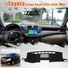 Чехол для приборной панели автомобиля, коврик для приборной панели для Toyota Crown Royal S200 2008  2012, автомобильный нескользящий ковер от солнца