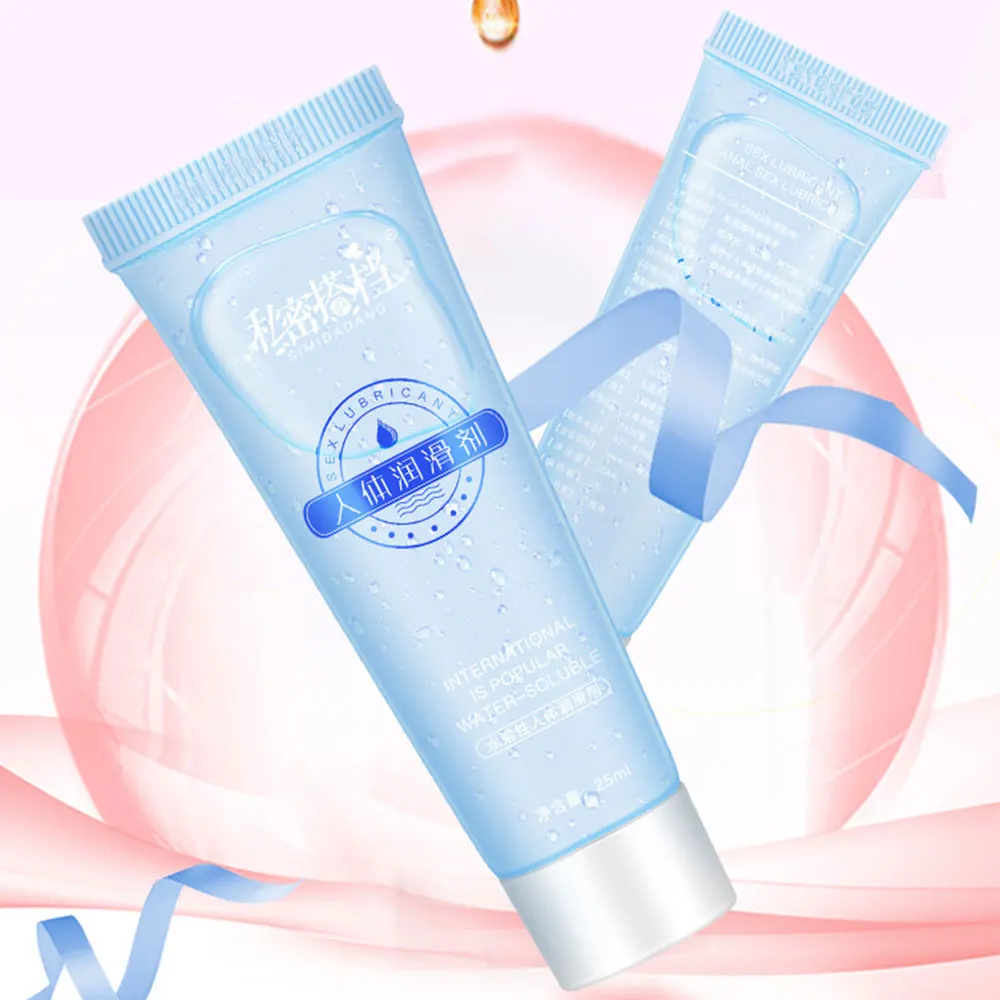 25 мл водорастворимые смазки легко очищаемые масло гей анальный секс лубрикант