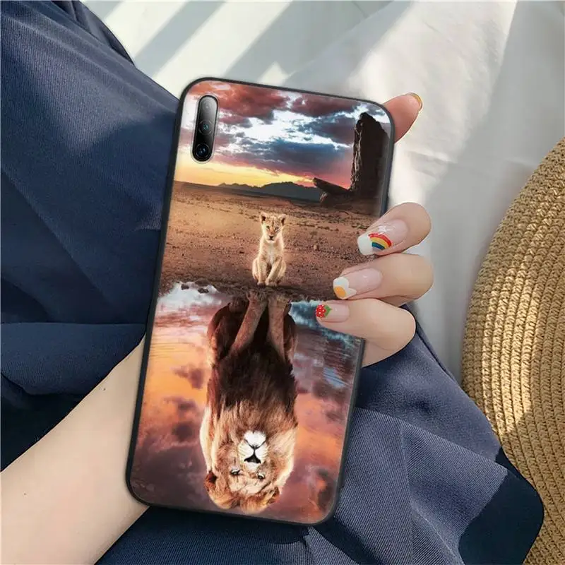 

Animals The Lion Phone Case For Samsung Galaxy J5 J7 2016 J2 J5 prime J4 plus J6 Note 5 6 7 8 9 10 Soft Cover