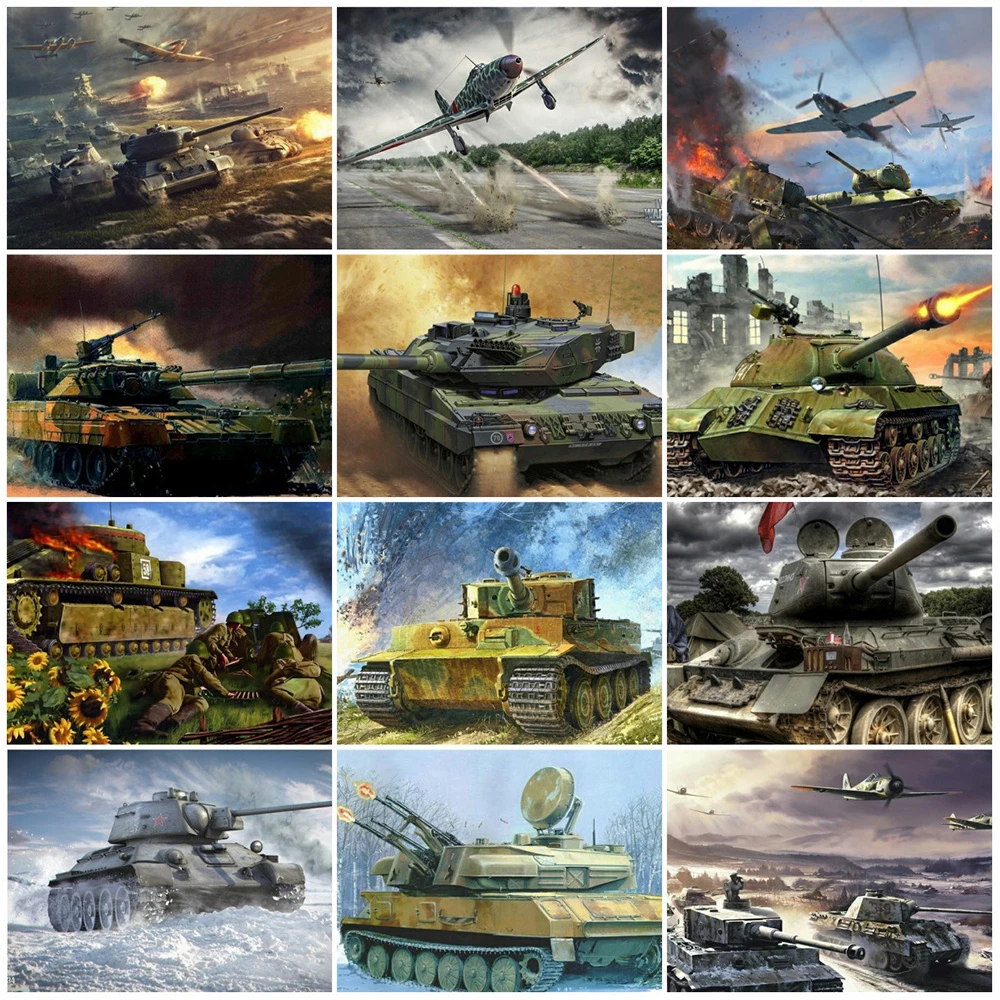 

EverShine 5D алмазов картина пейзаж, вышивка бисером, Алмазная мозаика ручной работы камни в форме ромба самолета крестиком