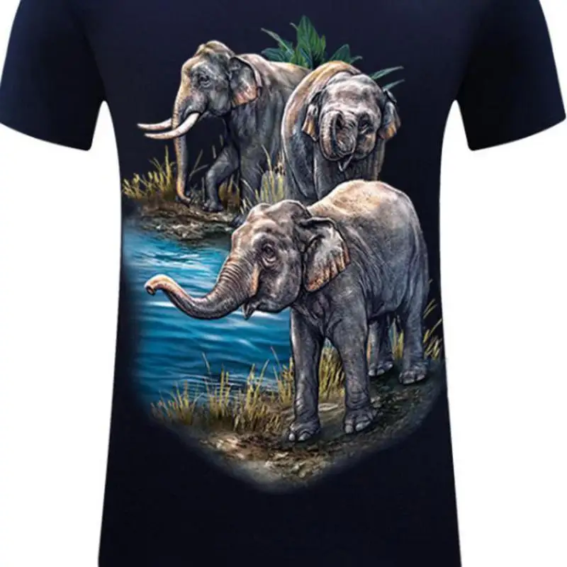 

2021 New Arrivals S-6xl Plus Size Loose 3d Printed Fat Short Sleeved T-shirt Summer Simple Casual O-neck Men Tops Free Shipping