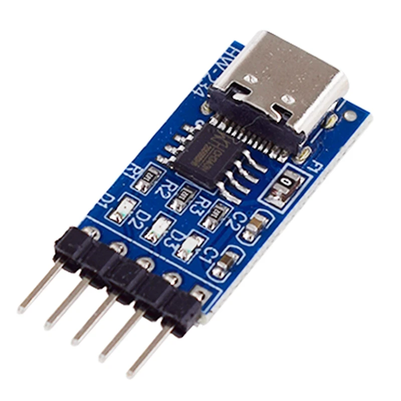 Последовательный порт TYPEC USBC в TTL модуль CH340N Обновление MCU скачиваемая щеточная