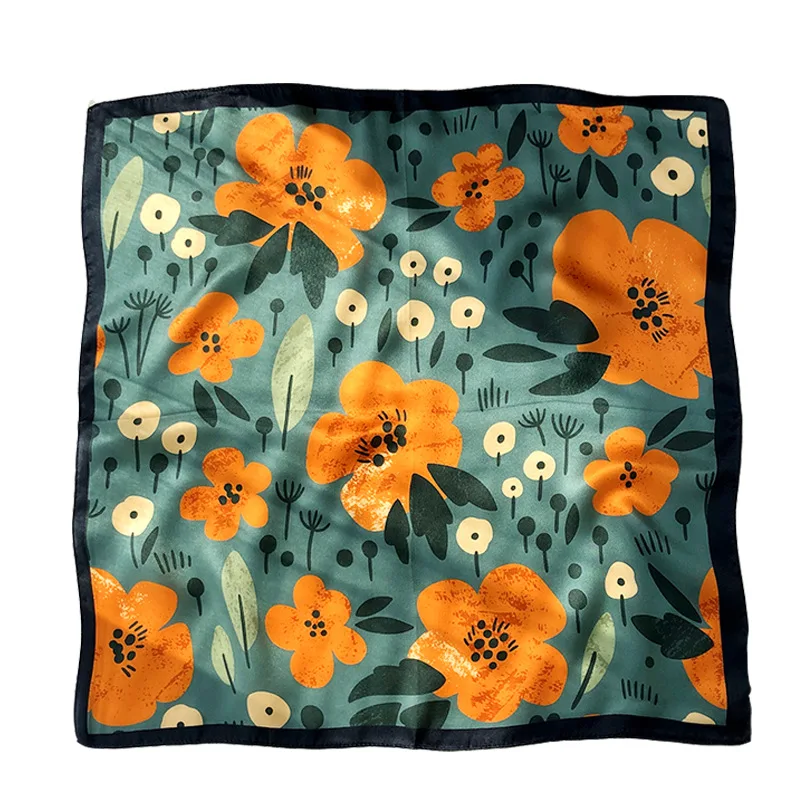 Роскошный брендовый 100% шелковый шарф модные пляжные палантины женский платок