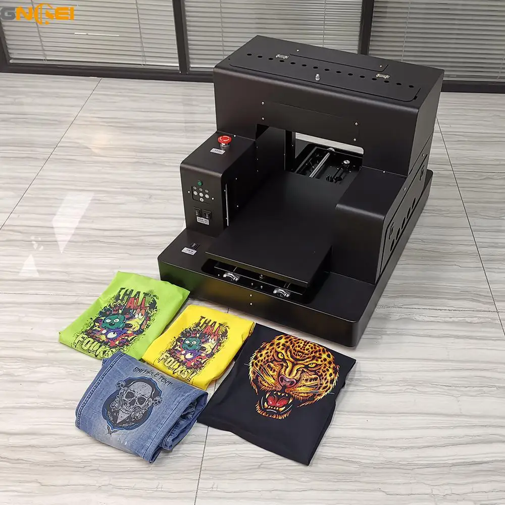 Цифровой принтер для одежды машина печати на футболках A3 Dtg печатная текстильной