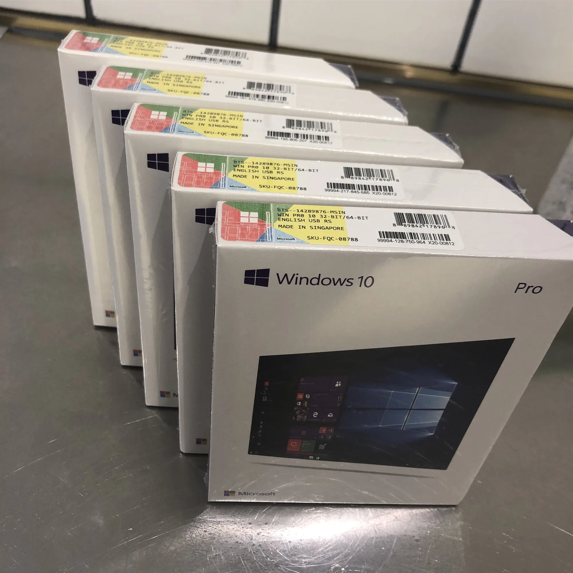 Microsoft Windows 10 Pro OEI 32-64bit ключ продукта USB Английский | Электроника