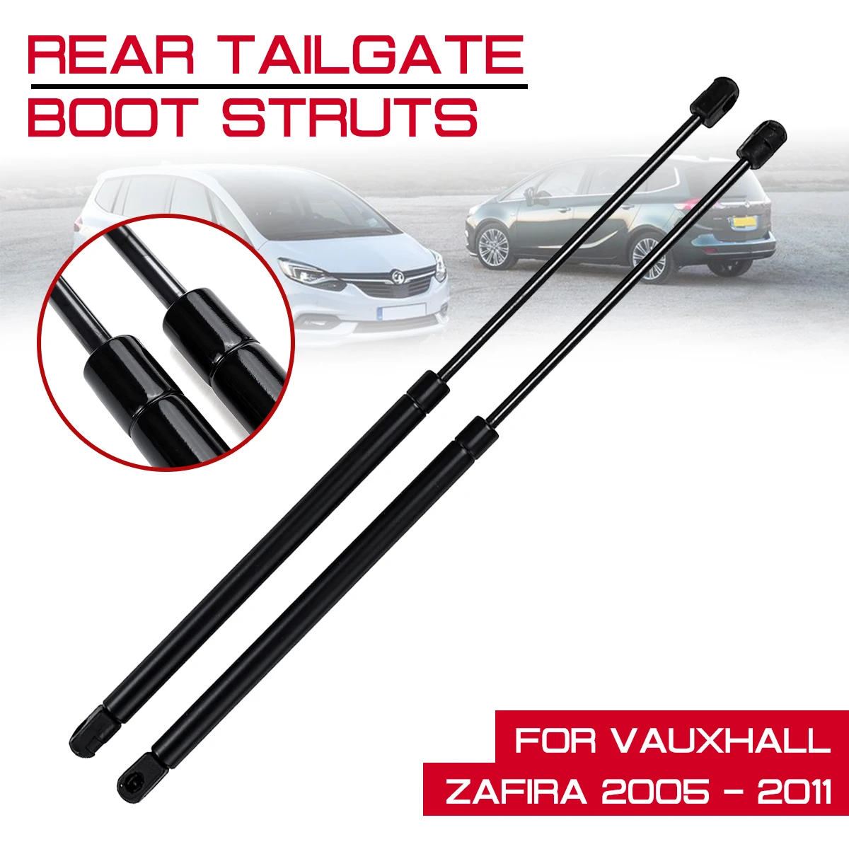 

Car Strut Spring Bars Shock Bracket Rear Trunk Support Hydraulic Rod For Vauxhall Zafira 2005 2006 2007 2008 2009 2010 2011