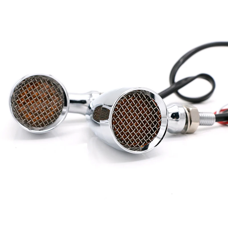 DC 12V мотоцикл LED светильник Детские Модные Повседневные Винтаж сигнальный скутер