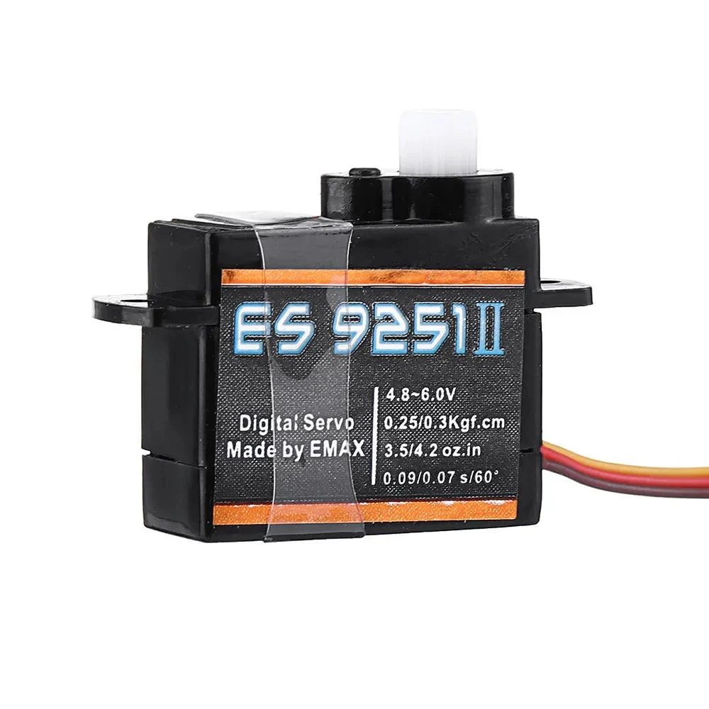 Цифровой сервопривод 1 шт. EMAX ES9051 ES9251 4 3 г/2 5 г пластиковый редуктор с крутящим