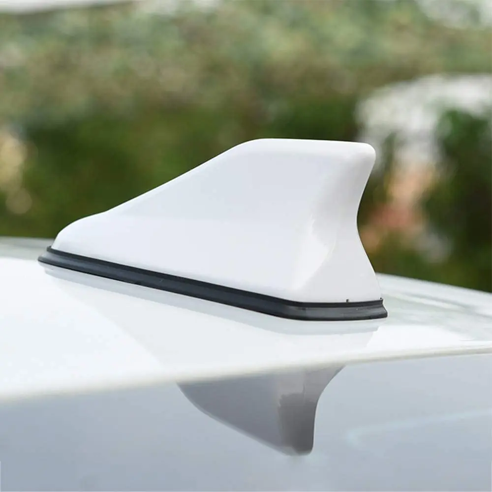 

Yolu Universal Car Roof Mounted Functional Antenna Aerial Shark Fin AM/FM Radio Signal