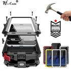 Роскошный бронированный металлический сверхпрочный защитный чехол для samsung Galaxy S5 S6 S7 Note 9 4 5 8 Edge S8 S9 S10 Plus S10e противоударный чехол