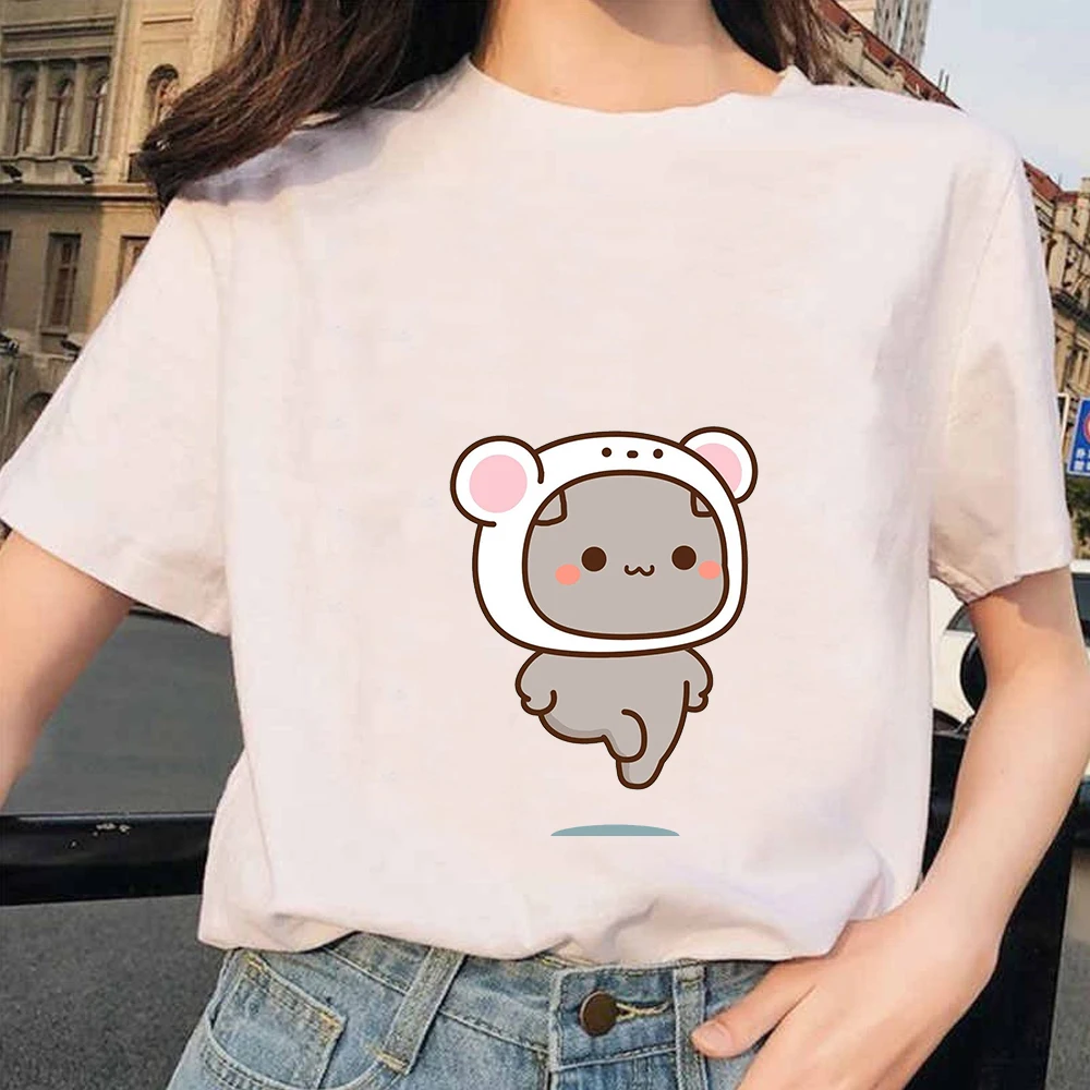 

Summer Women Tshirts Cute Cat Love T Shirt Harajuku Kawaii Short Sleeve Streetwear Tops Female Casual Tee Shirt Vintage Clothes