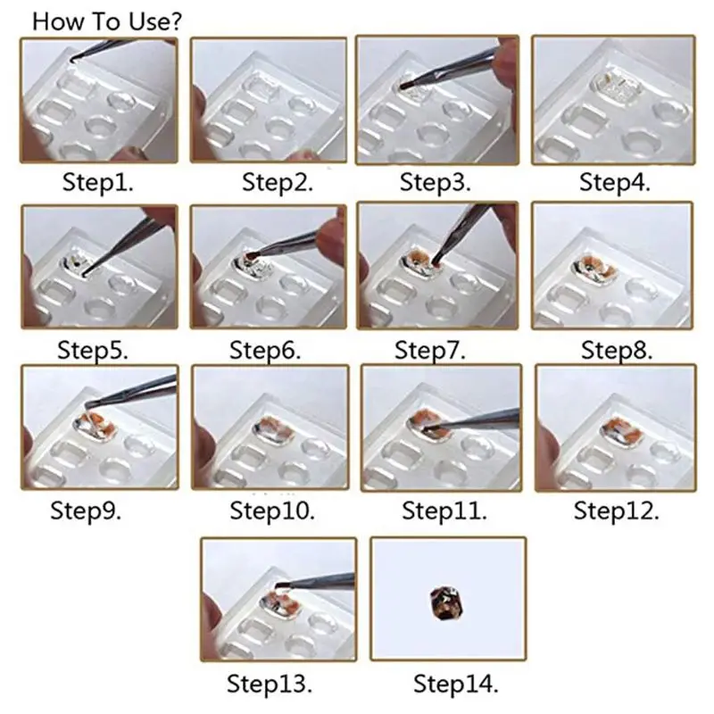 

4Pcs Cat Head 3D Silicone Nail Art Clear Molds Kit Cartoon Cat Nail Carving Mold Nail Art Templates Maincure Tools