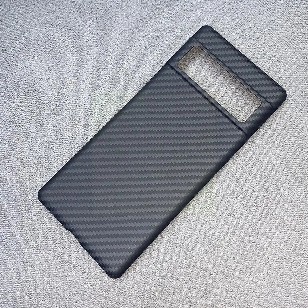 

Real Carbon Fiber For Pixel 6 Pro Fine Hole Camera Anti-fall Cover Pixel 6 5g Aramid Fiber F4z6