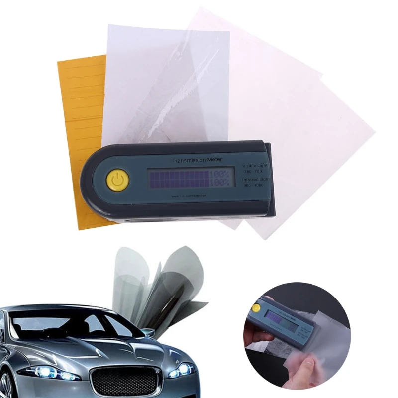 

Automotive Window Film Tester Digital Electronics Visible Light Transmittance Infrared Blocking Rate Measuring Instrument