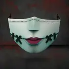 Маска для лица на Хэллоуин, Карнавальная вечеринка, страшная маска для лица, многоразовая маска для косплея Джокера с 3D принтом и фильтром, костюм для вечевечерние НКИ ужаса, реквизит