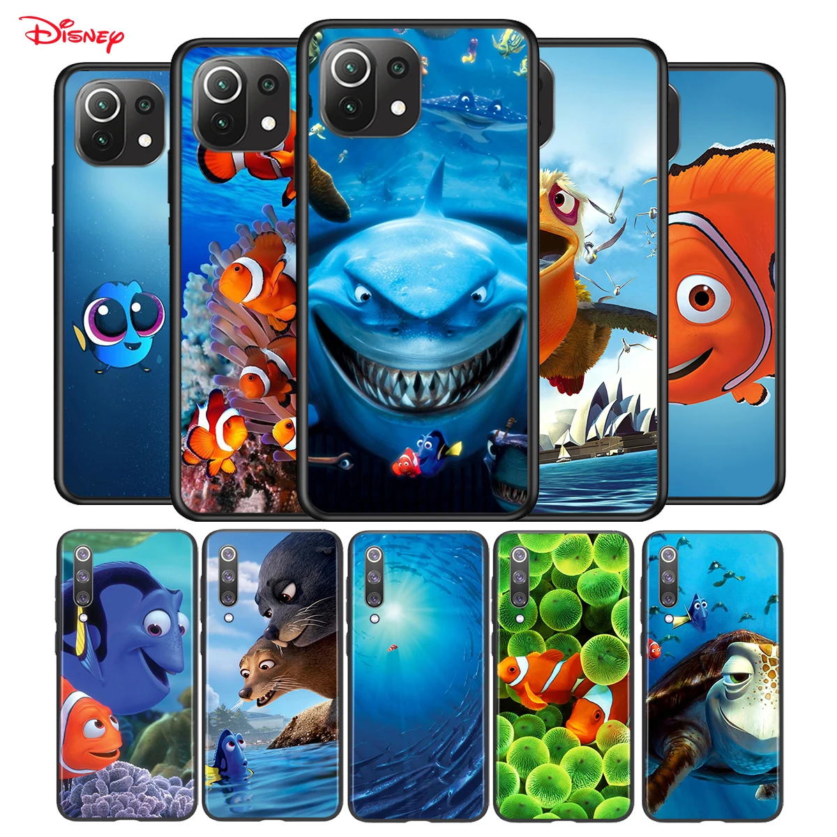 

Soft Silicone Cover Finding Nemo Fish For Xiaomi Mi 11 11i 10i 10T Note 10 9 9T SE 8 Lite Pro Ultra Phone Case