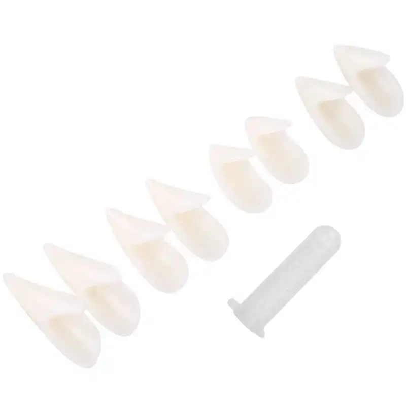 

False Teeth Costume Party Teeth Cosplay Costume Accessory with Teeth Adhesive for Costume Parties