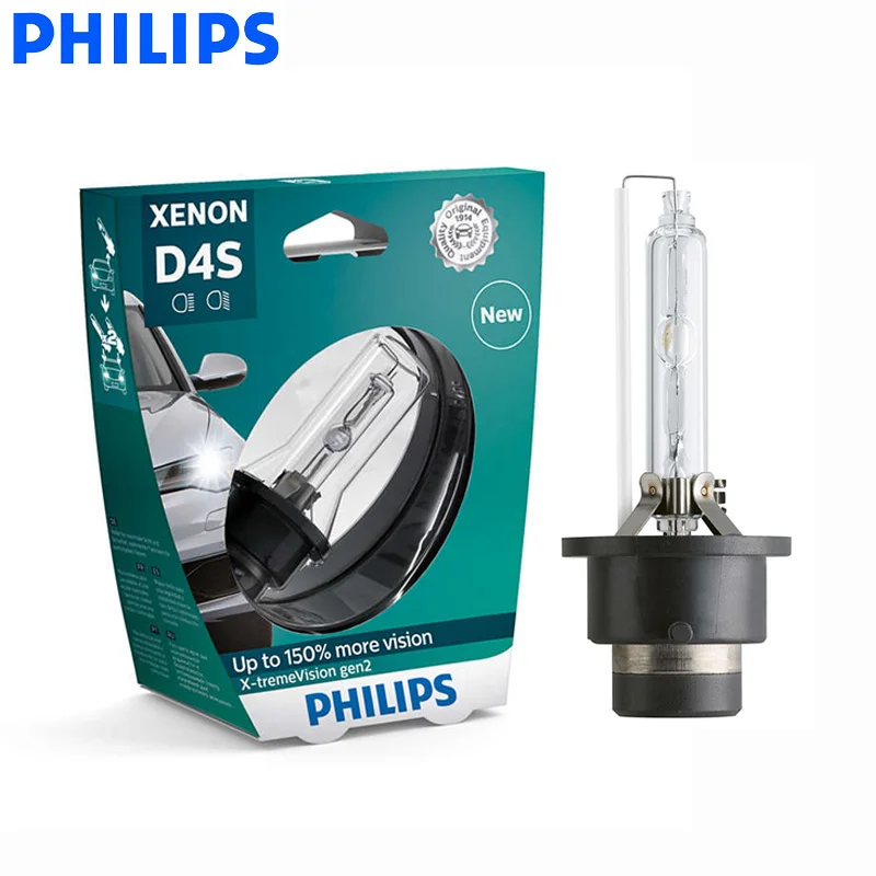 Philips D4S 35 Вт ксеносветильник X-tremeVision gen2 Автомобильная фара HID 4800K Светильник