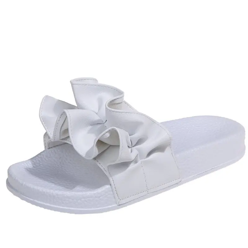 

House Slippers Platform Shoes Lady Slipers Women Slides Low Fashion Shale Female Beach Flat Girl 2021 Luxury Sabot Basic Rubber