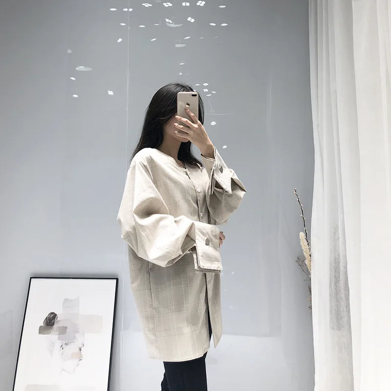 

2020 autumn New V Collar Single-breasted Irregular Lantern Long Sleeve Shirt + Sleeveless Waistcoat Fashion Set