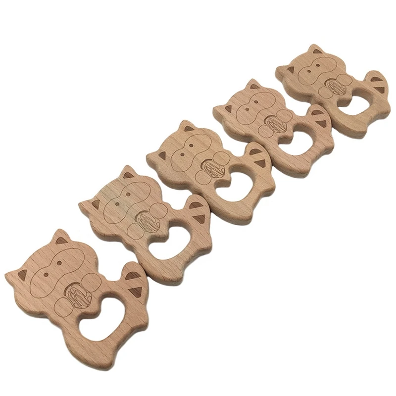 

1 шт., деревянные Прорезыватели для зубов, из бука