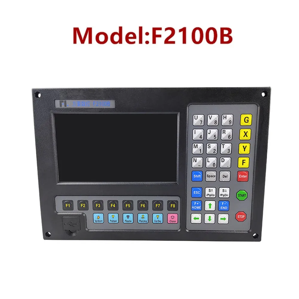 2-осевая система управления плазменной резкой с ЧПУ F2100B поддерживает G-код FastCAM и