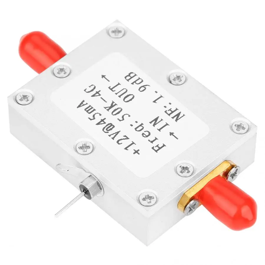 LNA малошумный 50K-4G с высоким коэффициентом усиления 25 дБ 0 8G Flatness RF усилитель |
