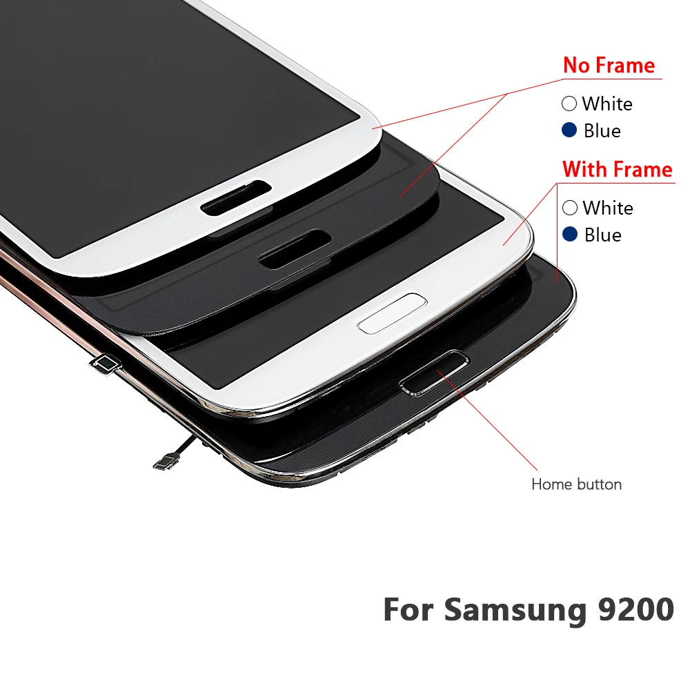 Оригинальный ЖК дисплей 6 3 дюйма для Samsung Galaxy i9200 i9205 дигитайзер сенсорного экрана