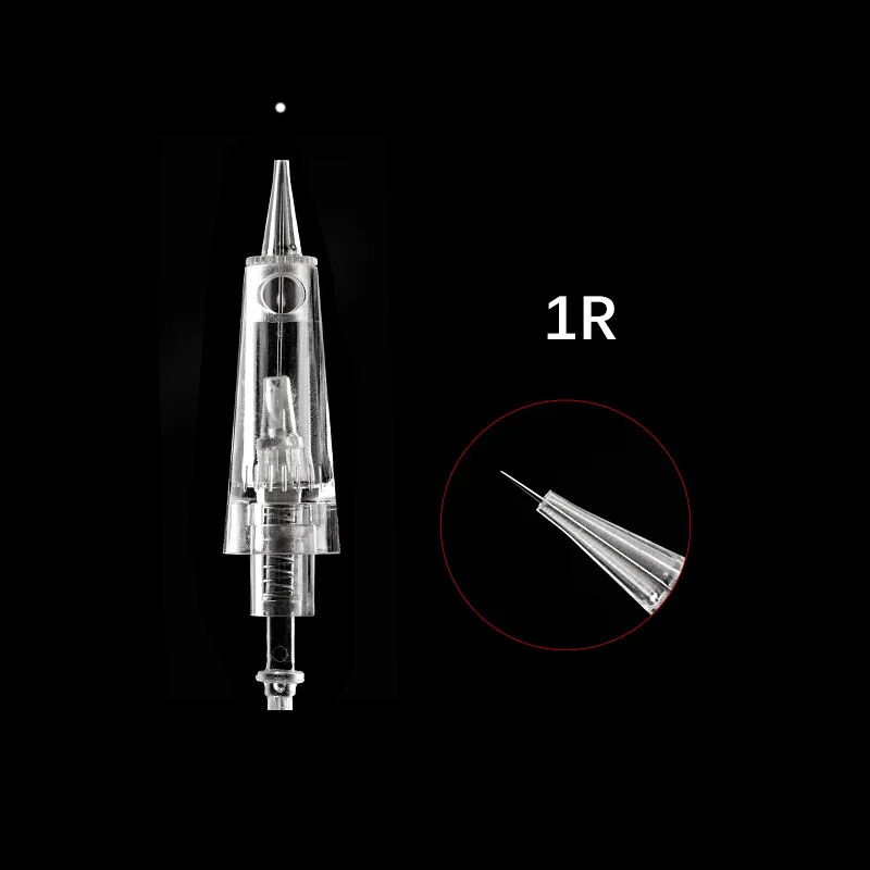 Dr. Ручка Дерма роторная машина микро игла 9 pin/12 pin/36 pin/нано картридж Замена для Дерма Ручка микро иглы татуировки - Габаритные размеры: 1R